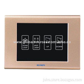 Hotel intelligent home automation touch screen switch